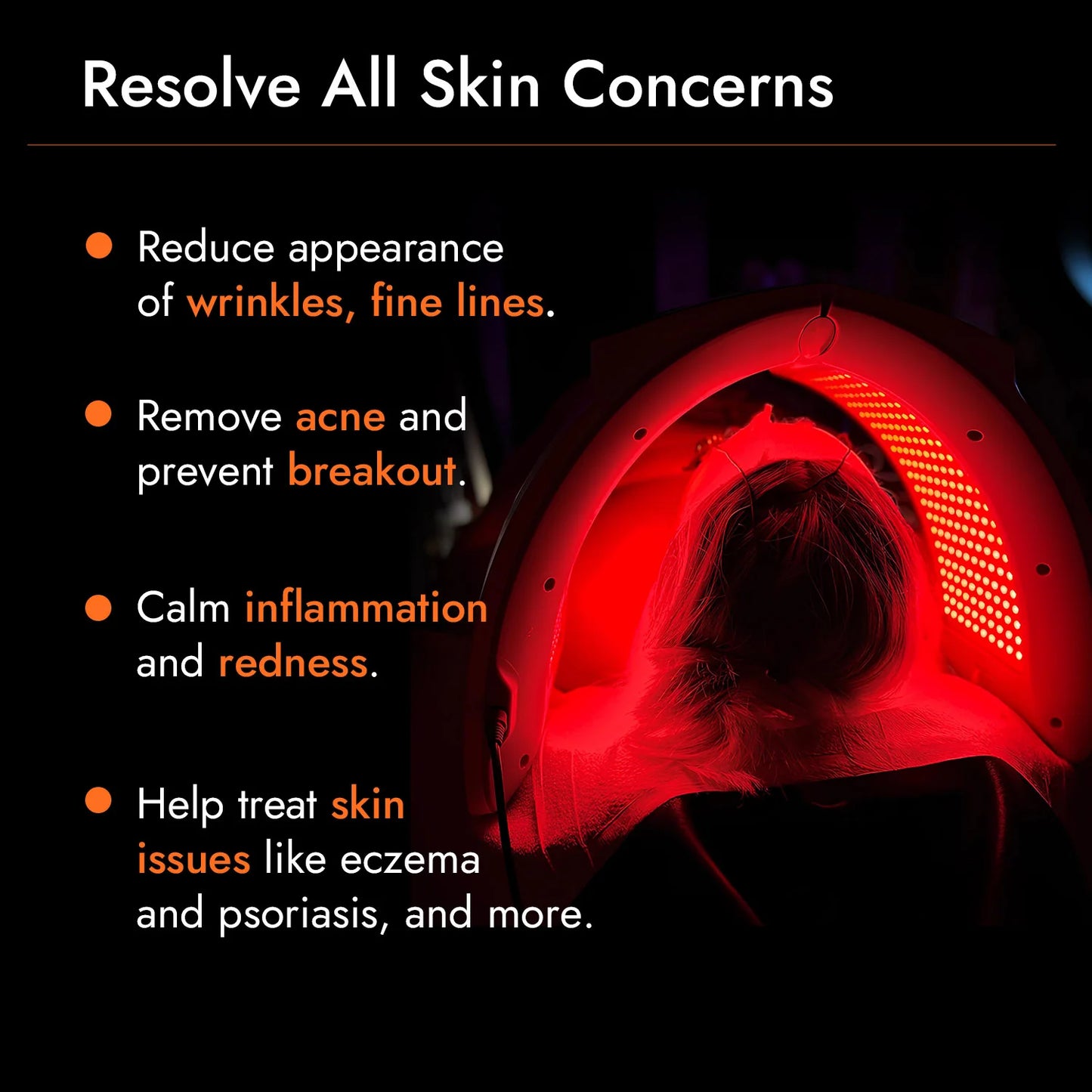 Prime LED-lysterapienhet